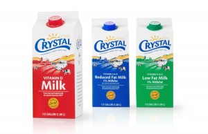 Crystal Dairy Packaging Design